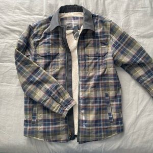 Eddie Bauer Men’s Lined Flannel Shirt Jacket - Size M